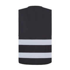 Korntex Warnweste Dortmund KXFWSS schwarz S,