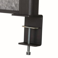 MAUL Tisch-Trennwand MAULconnecto Uplight 160x50cm Akustik d.gr/an,