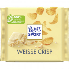 Ritter Sport Schokolade Weisse Crisp 29201 100g,