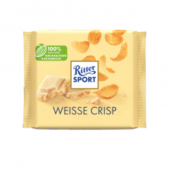 Ritter Sport Schokolade Weiße Crisp 29201 100g,