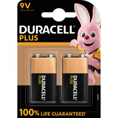 DURACELL Batterie Plus E Block 142268 9V 2 St./Pack.,