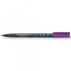 STAEDTLER Folienstift Lumocolor 318-6 0,6mm permanent violett,