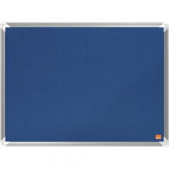 Nobo Notiztafel Premium Plus 1915187 45x60cm Filz blau,