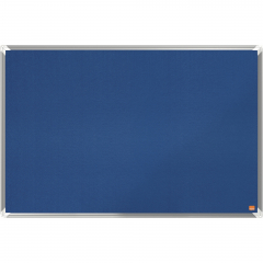 Nobo Notiztafel Premium Plus 1915188 60x90cm Filz blau,