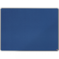 Nobo Notiztafel Premium Plus 1915189 90x120cm Filz blau,