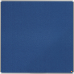 Nobo Notiztafel Premium Plus 1915190 120x120cm Filz blau,