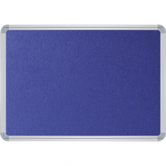 Ultradex Pinnwand 809707 Filz 120x90x2,2cm blau,