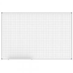 MAUL Whiteboard MAULstandard 6465884 Raster 10x10mm 100x150cm gr,