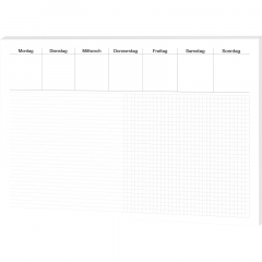 RNK Schreibunterlage Office 46616 liniert/kariert 30Blatt,