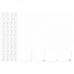 RNK Schreibunterlage Office - dotted 46647 600x420mm,