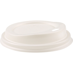 NATURE Star Deckel 40026 C-PLA 8x2,1cm weiß 50 St./Pack.,