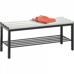 C+P Umkleidebank 8050010S10007 Schuhrost 420x1000x353mm sgr/lgr,