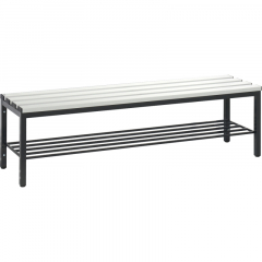 C+P Umkleidebank 8051010S10064 Schuhrost 420x1500x353mm sgr/lgr,