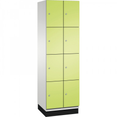 C+P Fächerschrank 4510320S10012 Sockel 8Fächer B600mm lgr/cgn,