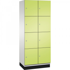 C+P Fächerschrank 4510322S10011 Sockel 8Fächer B800mm lgr/cgn,