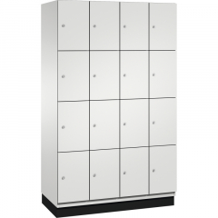 C+P Fächerschrank 4510340S10009 Sockel 16Fächer B1200mm lgr/lgr,