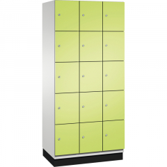 C+P Fächerschrank 4510430S10013 Sockel 15Fächer B900mm lgr/cgn,