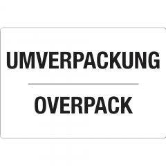 DR-Label Versandetikett DR434S0812 Umverpackung 80x120mm 500St.,