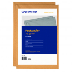 Soennecken Packpapier 3560 75x100cm 75g Recyclingpapier 2 Bg./Pack.,