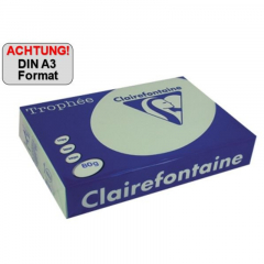 Clairefontaine Kopierpapier 1262C A3 80g lindgrün 500Bl.,