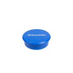 Soennecken Magnet 4884 rund 38mm 2,5kg blau 10 St./Pack.,