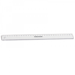 Soennecken Lineal 1821 30cm Polystyrol transparent,