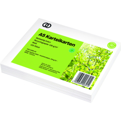 Soennecken Karteikarte oeco 1572 RC A5 liniert 100 St./Pack.,