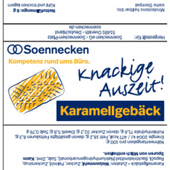 Soennecken Karamellgebäck 8275 6g 200St,