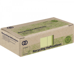 Soennecken Haftnotiz oeco 5876 RC 75x75mm 400Bl. gelb 2St.,