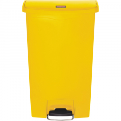 Rubbermaid Tretabfalleimer Slim Jim 1883577 Kunststoff 68l gelb,