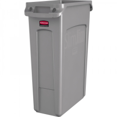 Rubbermaid Abfallbehälter Slim Jim FG354060GRAY 87l grau,