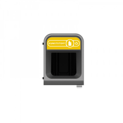 Rubbermaid Recyclingstation 2154766 57l Behältereinheit Kunststoff ge,