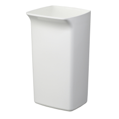 DURABLE Abfalleimer DURABIN FLIP VEH2012036 36,6x74,7x32cm weiß/blau,