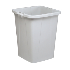 DURABLE Abfalleimer DURABIN FLIP VEH2012031 52x61x49cm grau/blau,
