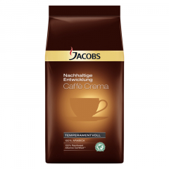 JACOBS Kaffee Nachhaltige Entwicklung Caffè Crema 4031706 1kg,