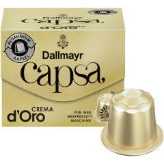 Dallmayr Kaffeekapsel capsa Crema dOro 112000000 10 St./Pack.,