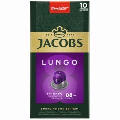 JACOBS Kaffeekapsel Lungo 8 Intenso 4057024 10 St./Pack.,