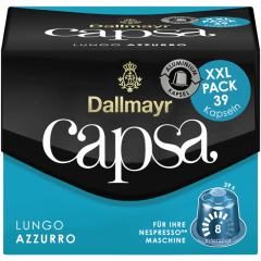 Dallmayr Kaffeekapsel capsa Lungo Azzurro XXL 106039000 39 St./Pack.,
