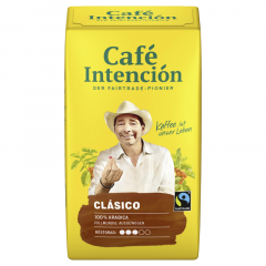 Café Kaffee gemahlen Intención Clasico FAIRTRADE 2200 500g,