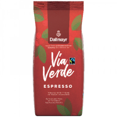 Dallmayr Kaffee Via Verde Espresso 494000001 Bohne 1kg,