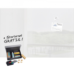 SIGEL Whiteboard Artverum SF479 Bundle GL220 + Zugabe,