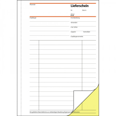 SIGEL Lieferschein SD11 DIN A5 selbstdurchschreibend 2x40Blatt,