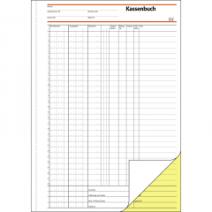 SIGEL Kassenbuch SD056 DIN A4 selbstdurchschreibend 40Blatt,