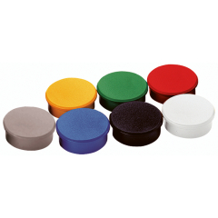 Franken Magnet HM20 03 rund 24mm dunkelblau 10 St./Pack.,