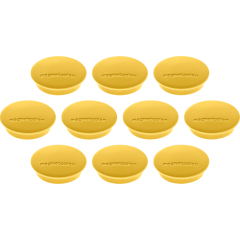 magnetoplan Magnet Discofix Junior 1662102 34mm gelb 10St.,