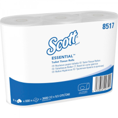 SCOTT Toilettenpapier 8517 2lagig 600Blatt weiß 6 Rl./Pack.,