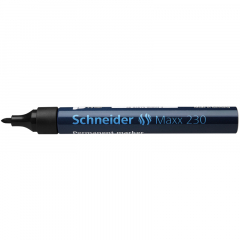 Schneider Permanentmarker Maxx 230  123001 Rundspitze 1-3mm schwarz,