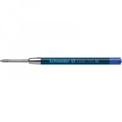 Schneider Kugelschreibermine Slider 755 175603 M 0,6mm blau,