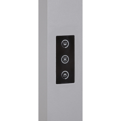 MAUL Standleuchte MAULsirius 141456 LED dimmbar silber,