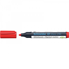 Schneider Boardmarker Maxx 290 129002 1-3mm Rundspitze rot,